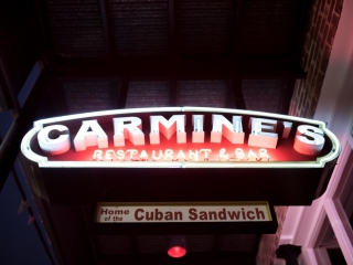 Carmine's sign